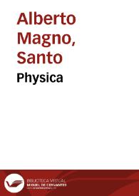 Physica | Biblioteca Virtual Miguel de Cervantes