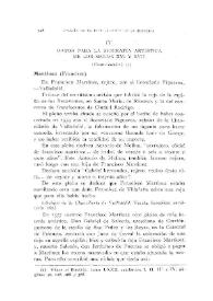 Datos para la biografía artística de los siglos XVI y XVII (continuación) [V] / Narciso Alonso Cortés | Biblioteca Virtual Miguel de Cervantes