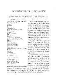 Junta pública del domingo 23 de abril de 1922 / Vicente Castañeda | Biblioteca Virtual Miguel de Cervantes