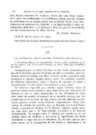 Un olvidado artículo de Historia Mauritana: "A forgotten Chapter of Mauritanian History. (Art. publicado en la revista inglesa "The Nineteenth Century and after", núm. 549, noviembre de 1922) / Mariano Gaspar Remiro | Biblioteca Virtual Miguel de Cervantes