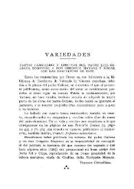 Cartas familiares y eruditas del padre Luis Galiana, dominico, a don Gregorio Mayans y Siscar, con las respuestas de éste / Vicente Castañeda | Biblioteca Virtual Miguel de Cervantes