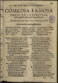 El Labyrinto de Creta / de don Iuan Bautista Diamante | Biblioteca Virtual Miguel de Cervantes