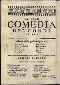 El Conde de Sex / [Antonio Coello] | Biblioteca Virtual Miguel de Cervantes