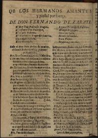 De los hermanos amantes y piedad por fuerça / de Don Fernando de Zarate | Biblioteca Virtual Miguel de Cervantes