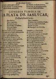 La playa de Sanlucar / de Bartolome Cortes | Biblioteca Virtual Miguel de Cervantes