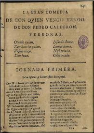 Con quien vengo, vengo / de Don Pedro Calderon | Biblioteca Virtual Miguel de Cervantes