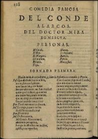 El Conde Alarcos / del doctor Mira de Mescua | Biblioteca Virtual Miguel de Cervantes