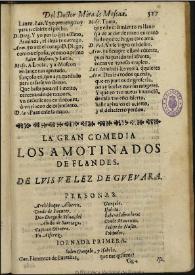 Los amotinados de Flandes / de Luis Velez de Guevara | Biblioteca Virtual Miguel de Cervantes