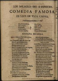 Los milagros del desprecio / de Lope de Vega Carpio | Biblioteca Virtual Miguel de Cervantes