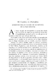 El Fandiño de Piedrahita. Elementos para el estudio de los señoríos en la Edad Moderna / Fidel Pérez Mínguez | Biblioteca Virtual Miguel de Cervantes