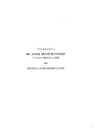 Necrología : Mr. Archer Milton Huntington / por Francisco Javier Sánchez Cantón | Biblioteca Virtual Miguel de Cervantes