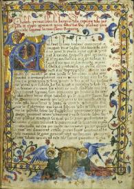 Exposicio dels vij psalms penite[n]cials / feta per papa Innocent terç e tralladada de lati en romanç per frare Johan Romeu del orde dels frares preycadors | Biblioteca Virtual Miguel de Cervantes