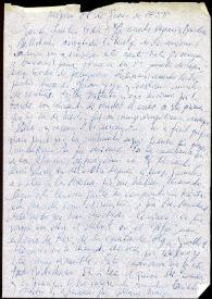 Carta de Francisco Rabal a su familia. México, 24 de enero de 1959 | Biblioteca Virtual Miguel de Cervantes