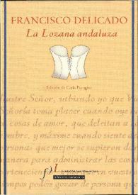 La lozana andaluza / Francisco Delicado; edición, introducción y notas de Carla Perugini | Biblioteca Virtual Miguel de Cervantes