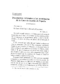 Documentos referentes a las postrimerías de la Casa de Austria en España [1699] (Continuación) / Príncipe Adalberto de Baviera y Gabriel Maura Gamazo | Biblioteca Virtual Miguel de Cervantes