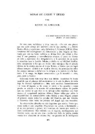 Musas de carne y hueso / por Ramón de Garciasol | Biblioteca Virtual Miguel de Cervantes