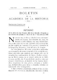 Informe de la obra de don Ricardo del Arco titulada "Aragón" a los efectos del artículo 1º del R.D. de 1º de junio de 1900 / Eduardo Ibarra y Rodríguez | Biblioteca Virtual Miguel de Cervantes