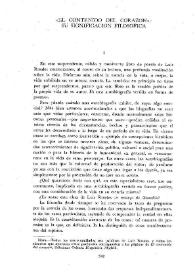 "El contenido del corazón": su significación filosófica / Luis Joaquín Aduriz | Biblioteca Virtual Miguel de Cervantes