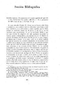 Johannes Lechner: "El compromiso en la poesía española del siglo XX", 2 vols., Universitaire Pers Leiden, 1969. Parte: De la generación de 1808 a 1939, 292 pp., y Antología, 261 pp. / por Ernesto Jareño | Biblioteca Virtual Miguel de Cervantes