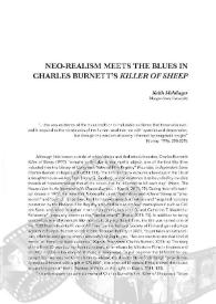 Neo-realism meets the blues In Charles Burnett's Killer of sheep / Keith Mehlinger | Biblioteca Virtual Miguel de Cervantes