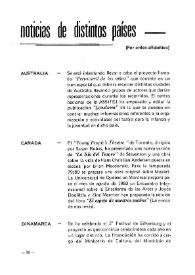 Boletín Iberoamericano de Teatro para la Infancia y la Juventud, núm. 15 (noviembre-diciembre 1979). Noticias de distintos países (por orden alfabético) | Biblioteca Virtual Miguel de Cervantes