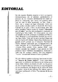 Boletín Iberoamericano de Teatro para la Infancia y la Juventud, núm. 20 (enero-marzo 1981). Editorial | Biblioteca Virtual Miguel de Cervantes