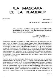 "La máscara de la realidad". Capítulo 3. "En busca de las fuentes" / por Irene Corey, traducido del inglés por Montserrat Romañá | Biblioteca Virtual Miguel de Cervantes