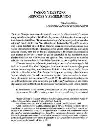 Pasión y destino: Herodes y Segismundo / Ysla Campbell | Biblioteca Virtual Miguel de Cervantes