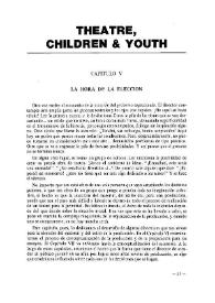 "Teatre, Children & Youth". Capítulo V / por Jed H. Davis y Mary Jane Tevans | Biblioteca Virtual Miguel de Cervantes