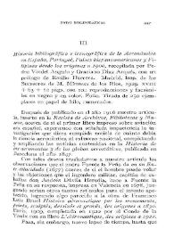 "Historia bibliográfica e iconográfica de la Aeronáutica en España, Portugal, Países hispanoamericanos y Filipinas desde los orígenes a 1900", recopilada por Pedro Vindel Angulo y Graciano Díaz Arqués … / V. Castañeda | Biblioteca Virtual Miguel de Cervantes