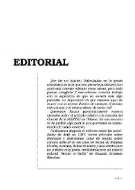 Boletín Iberoamericano de Teatro para la Infancia y la Juventud, núm. 42 (octubre 1987-septiembre 1988). Editorial | Biblioteca Virtual Miguel de Cervantes