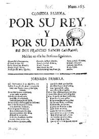 Por su rey y por su dama / de Don Francisco Bances Candamo | Biblioteca Virtual Miguel de Cervantes