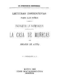 La casa de muñecas | Biblioteca Virtual Miguel de Cervantes