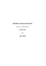 Pretéritos músicos hispánicos : Páginas históricas (Segunda serie) / por José Subirá | Biblioteca Virtual Miguel de Cervantes