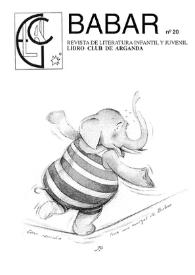 Babar : revista de literatura infantil y juvenil. Núm. 20, julio 1996 | Biblioteca Virtual Miguel de Cervantes