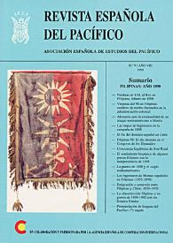 Revista Española del Pacífico. Núm. 9, Año 1998 | Biblioteca Virtual Miguel de Cervantes