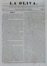 La Oliva. Núm. 5, marzo 1 de 1836 | Biblioteca Virtual Miguel de Cervantes