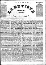 La Revista española : periódico dedicado a la Reina Ntra. Sra. Núm. 246, viernes 20 de junio de 1834 | Biblioteca Virtual Miguel de Cervantes