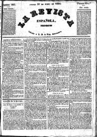 La Revista española : periódico dedicado a la Reina Ntra. Sra. Núm. 285, jueves 31 de julio de 1834 | Biblioteca Virtual Miguel de Cervantes