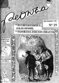 Peonza : Revista de literatura infantil y juvenil. Núm. 19, diciembre 1991 | Biblioteca Virtual Miguel de Cervantes