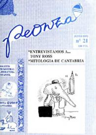 Peonza : Revista de literatura infantil y juvenil. Núm. 21, junio 1992 | Biblioteca Virtual Miguel de Cervantes