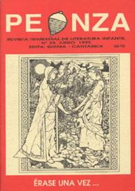 Peonza : Revista de literatura infantil y juvenil. Núm. 33, junio 1995 | Biblioteca Virtual Miguel de Cervantes