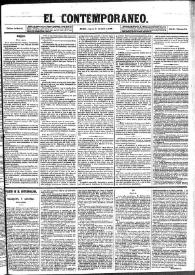 El Contemporáneo. Año II, núm. 94, jueves 11 de abril de 1861 | Biblioteca Virtual Miguel de Cervantes