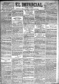 El Imparcial. 20 de octubre de 1895 | Biblioteca Virtual Miguel de Cervantes