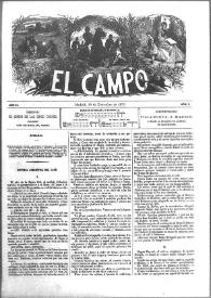 El Campo. Núm. 2, 16 de diciembre de 1877 | Biblioteca Virtual Miguel de Cervantes