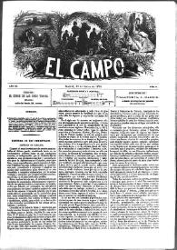 El Campo. Núm. 8, 16 de marzo de 1878 | Biblioteca Virtual Miguel de Cervantes