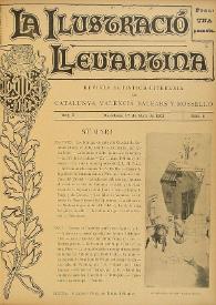 La Ilustració llevantina. Any II, núm. 11, 1 de abril de 1901 | Biblioteca Virtual Miguel de Cervantes