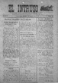 El intruso. Tri-Semanario Joco-serio netamente independiente. Tomo I, núm. 64, jueves 25 de agosto de 1921 | Biblioteca Virtual Miguel de Cervantes