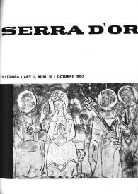 Serra d'Or. Any II, núm. 10, octubre 1960 | Biblioteca Virtual Miguel de Cervantes