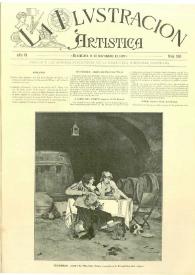 Ilustración artística. Año VI, Barcelona 21 de noviembre de 1887, Núm. 308 | Biblioteca Virtual Miguel de Cervantes